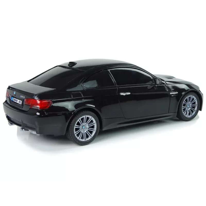 LEAN TOYS kauko-ohjaus BMW M3 musta 2.4G ohjauspyörä 1:18 ääni valot