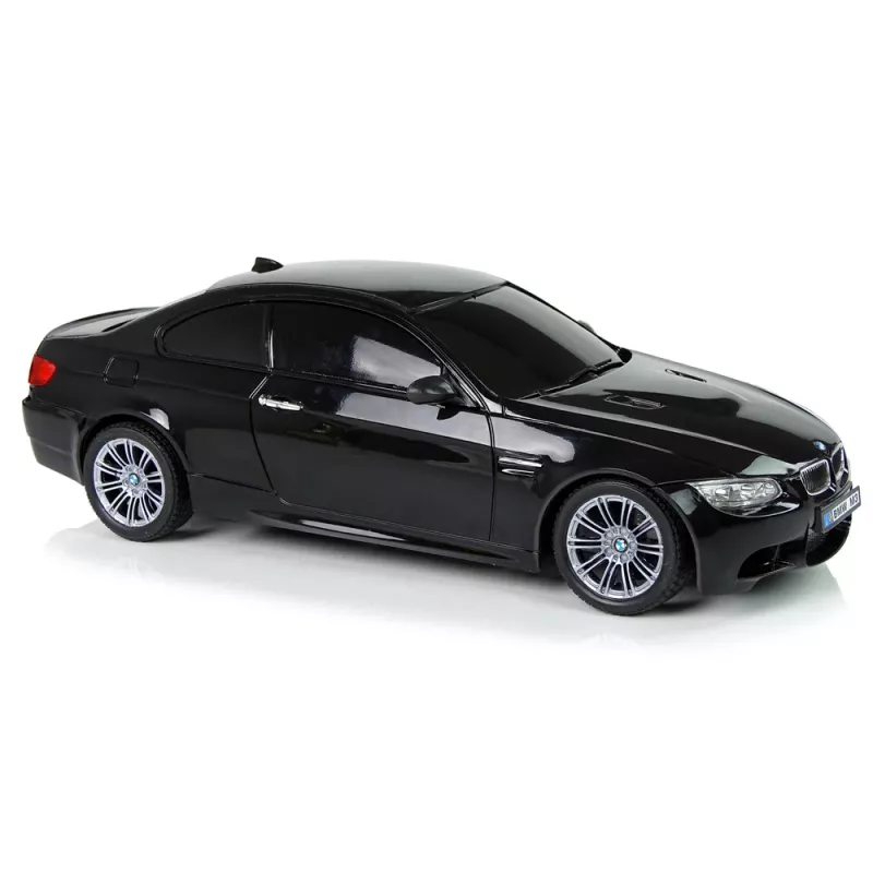 LEAN TOYS kauko-ohjaus BMW M3 musta 2.4G ohjauspyörä 1:18 ääni valot