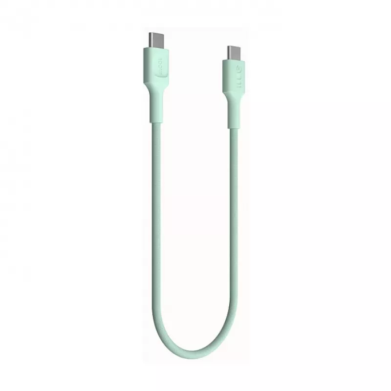 Green Cell PowerStream USB-C–USB-C-kaapeli 100W 2m mintunvihreä