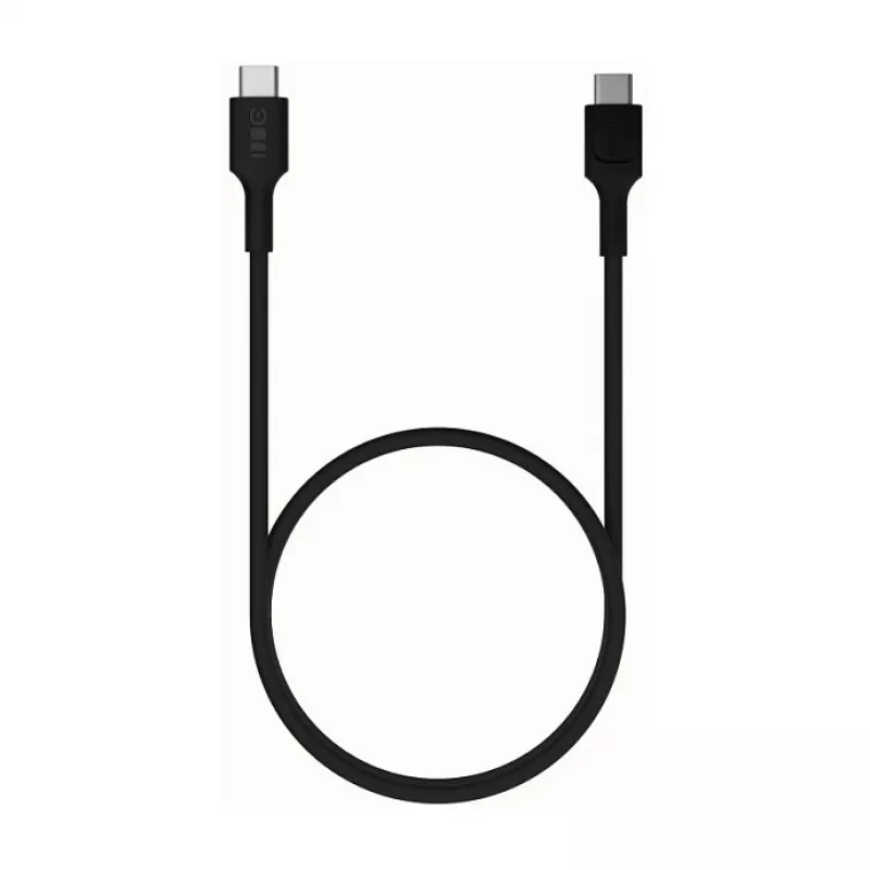 Green Cell PowerFlex pikalataus USB-C–USB-C-kaapeli 100W 2m musta