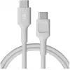 Green Cell PowerFlex pikalataus USB-C–USB-C-kaapeli 100W valkoinen 1,2m