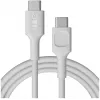 GREEN CELL PowerFlex USB-C–USB-C-kaapeli 2m 100W PD lumivalkoinen