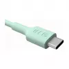 Green Cell PowerFlex pikalataus USB-C–USB-C-kaapeli 100W 0,3m mintunvihreä