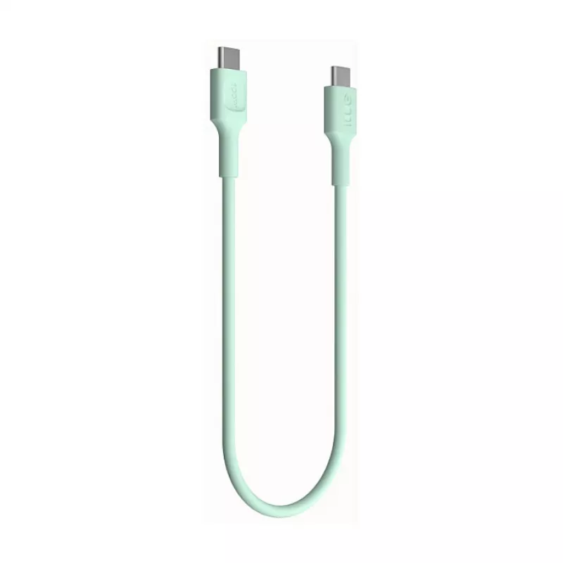 Green Cell PowerFlex pikalataus USB Type-C–USB Type-C-kaapeli 100W mintunvihreä 1,2m