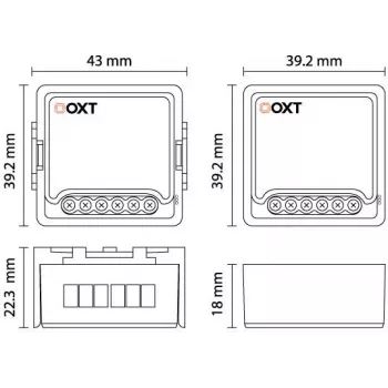 OXT T261 Mini rele 1-kanava ZigBee TUYA Smart Switch