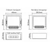 OXT Mini WiFi relemoduuli 3-kanava Tuya T223
