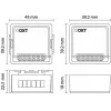 OXT Mini rullaverho-ohjain ZigBee Tuya