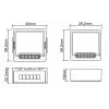 OXT T264 Mini Smart relemoduuli 4-kanava ZigBee 3.0 Tuya