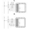 OXT Mini relemoduuli 2-kanava ilman nollajohdinta ZigBee TUYA T272