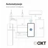 OXT T220P Wi-Fi-relemoduuli, 1 piiri, 16 A, energiamittaus, Tuya