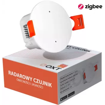 OXT T160 mmWave-tutka läsnäolo- & kirkkausanturi 230V ZigBee Tuya