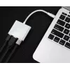 ZENWIRE BYL-2008N 3-in-1 MHL-keskitin USB-C–HDMI 4K-sovitin, Space Gray