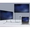 ZENWIRE USB-C-keskitin 4-in-1 sovitin 2x HDMI 4K USB 3.0 Space Gray BYL-2309