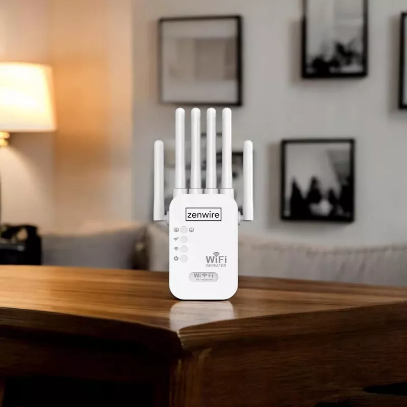 Zenwire WD-R1201U ulkokäyttöön WiFi 5 toistin/tukiasema 1200 Mbps