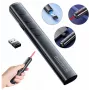 ZENWIRE S9 USB-esityslaserosoitin, 2,4 GHz, punainen laser, musta