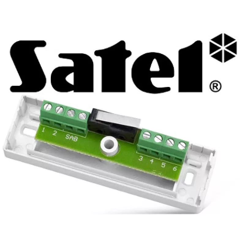 SATEL MZ-1 S asennusliitinmoduuli (2 kpl:n pakkaus) valkoinen/harmaa