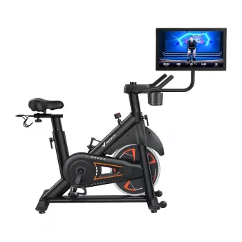 MERACH MR-S36B3 kuntopyörä - magneettinen pystyasentoinen pyörä Bluetoothilla, LCD-näytöllä, hihnavetolla, 6 kg vauhtipyörä, max. käyttäjän paino 120 kg