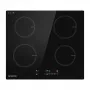 AMZCHEF CE-T-74IB4xyzf-CS 4-alueinen induktioliesi 7400W kalusteeseen asennettava boosterilla, ajastimella, lapsilukolla