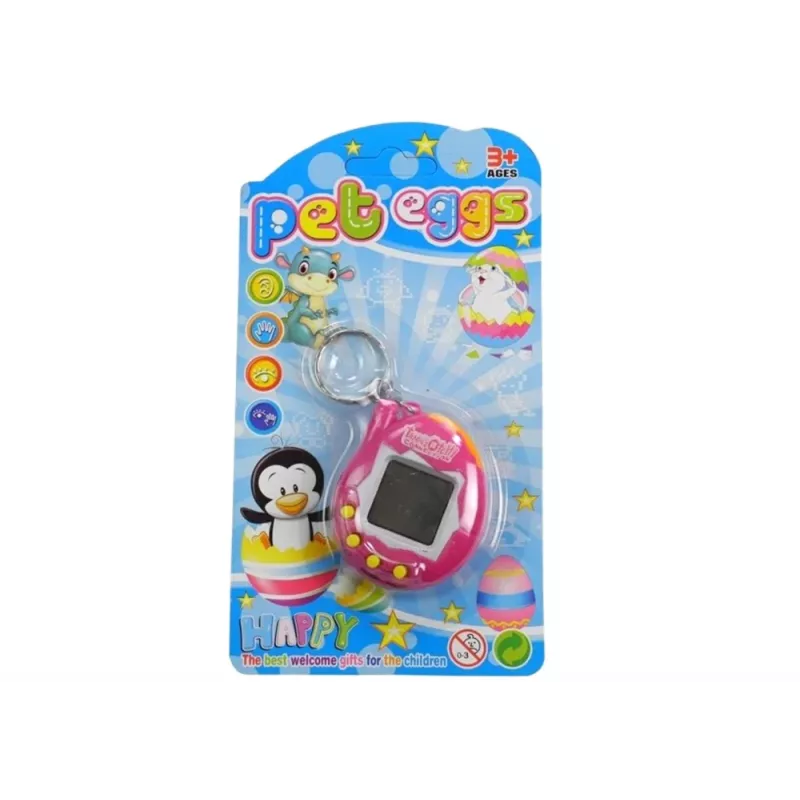 LEAN TOYS Tamagotchi pinkki elektroninen lemmikkipeli