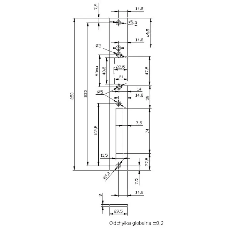 ELEKTRA-PLUS raaka peitelevy yleisrasioille