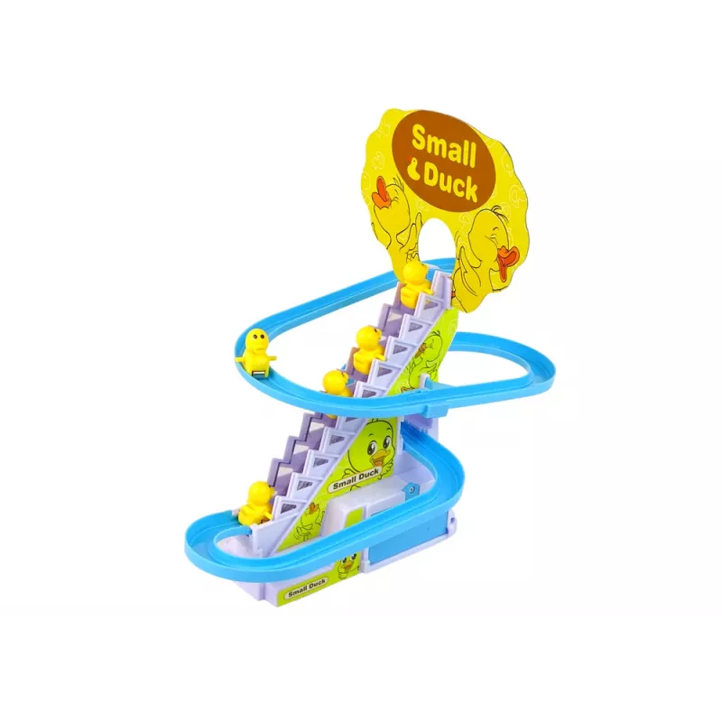LEAN TOYS oppimispeli kilparata liukurata ankat kiipeily