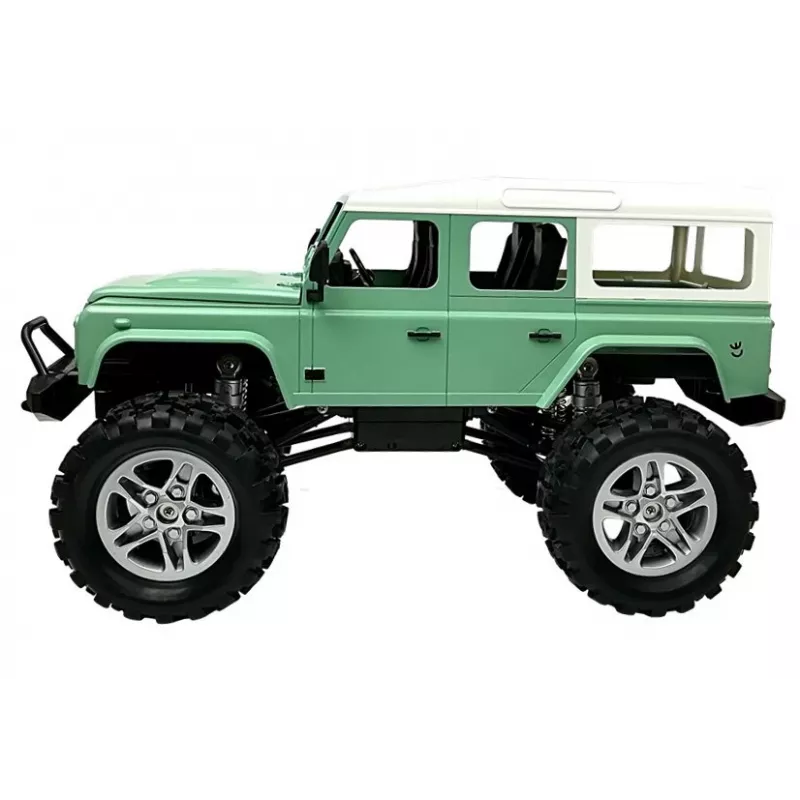 Double E kauko-ohjaus auto Jeep R/C vihreä 7,5 km/h 1:14 2,4G