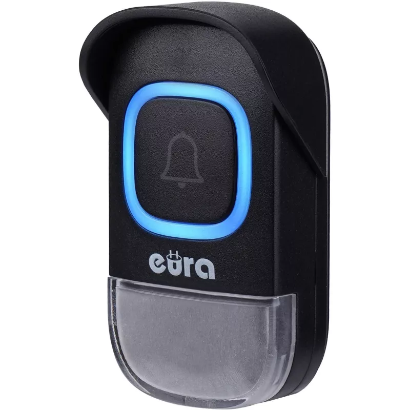 EURA WDP-46A3 langaton ovikellosarja musta