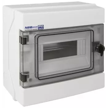 ELEKTRO-PLAST OPATÓWEK modulaarinen hermeettinen jakokeskus 1x8 pinta-asennettava (N+PE) IP65 RH-8