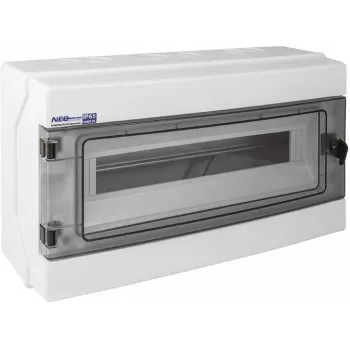 ELEKTRO-PLAST OPATÓWEK hermeettinen modulaarinen jakokeskus (500V AC, 1000V DC) 1x18 pinta-asennettava (N+PE) IP65 RH-18