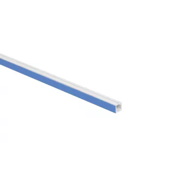 STASIŃSKI TLS 20x14 valkoinen PVC-kaapelikanava teipillä, 2 m, 10 kpl:n pakkaus