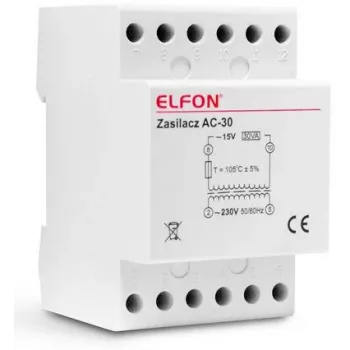 ELFON AC-30 virtalähde 15V 2A