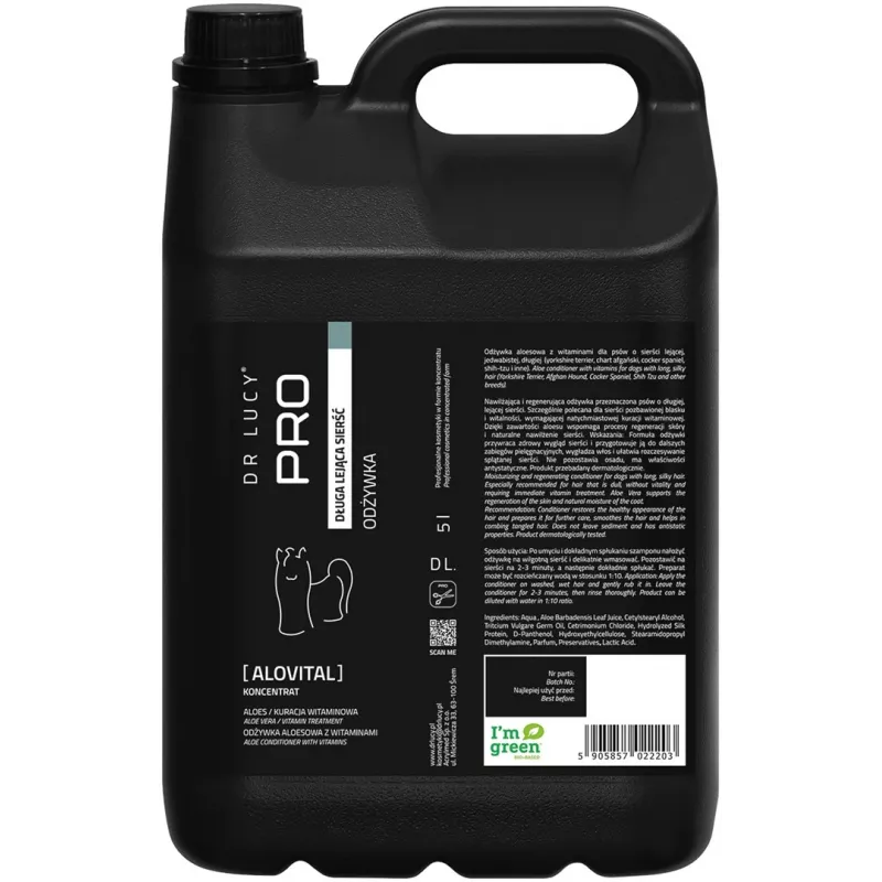 DR LUCY PRO ALOVITAL 5L yleishoitoa kosteuttava hoitoaine