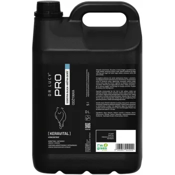 DR LUCY PRO KERAVITAL 5L keratiini- ja C-vitamiinihoitoaine pitkäkarvaisille karkeaturkkisille koirille