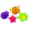 LEAN TOYS pelikaani kuvioilla kylpyyn