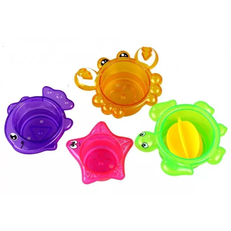 LEAN TOYS pelikaani kuvioilla kylpyyn