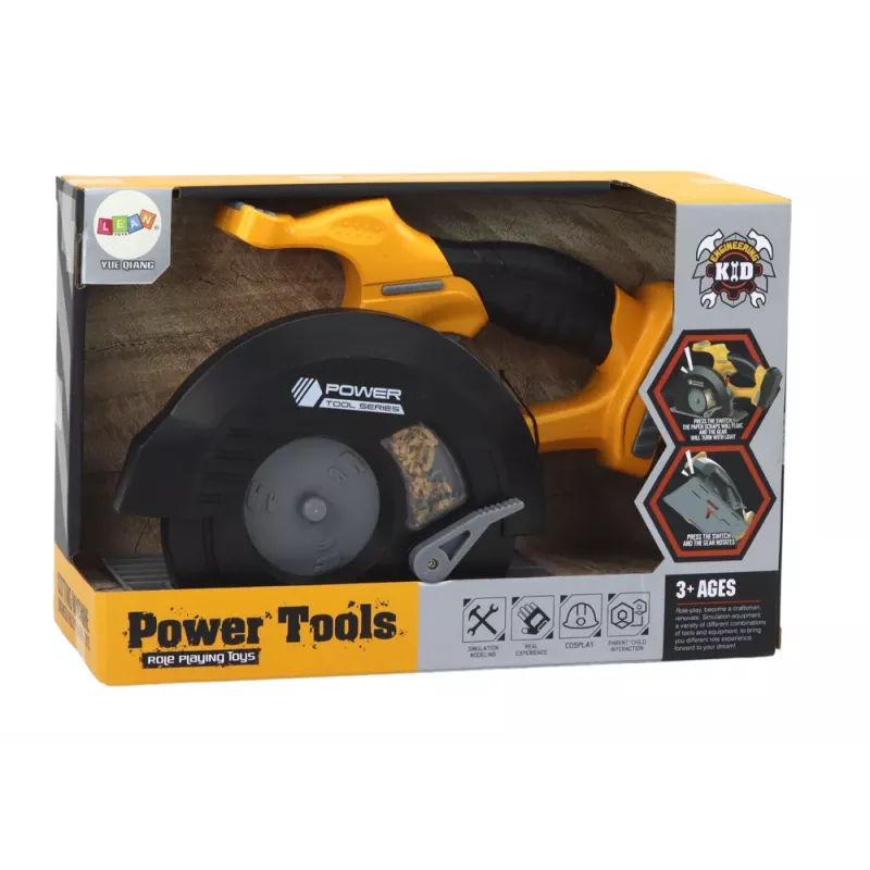 LEAN TOYS leikkisirkkeli keltainen äänillä