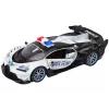 LEAN TOYS kauko-ohjattava RC-poliisiauto mittakaavassa 1:12, valkoinen
