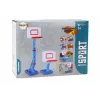 LEAN TOYS koripalloteline säädettävällä pallolla ja pumpulla 138cm sininen