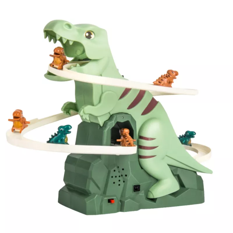 LEAN TOYS rata liuku dinosaurus kiipeily valot äänet