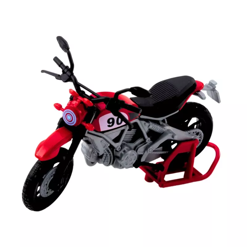 LEAN TOYS pickup kuorma-auto moottorin valoilla ja äänillä harmaa 1:12