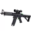 LEAN TOYS rynnäkkökivääri vesipalloille hydrogeeli tähtäyslasit musta 86cm