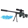 LEAN TOYS tarkkuuskiväärin replika AWM jalusta vesigeelipallot 80 cm