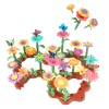 LEAN TOYS Creative Garden Flowers rakennuspalikkasarja 198 kpl