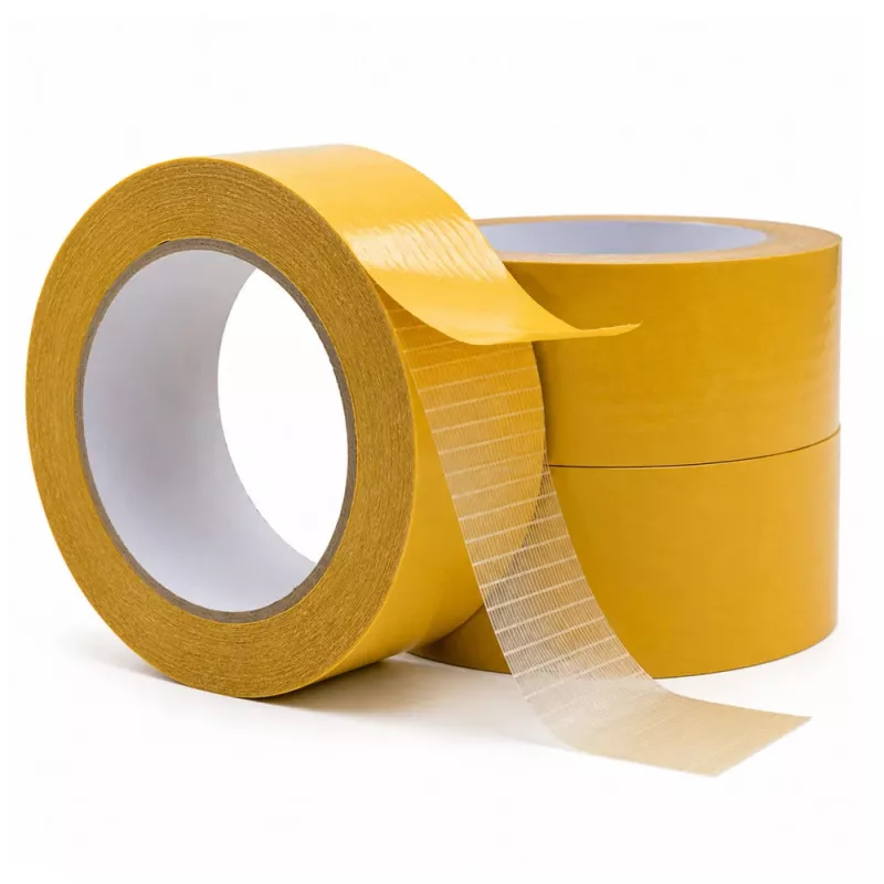 LEAN kaksipuolinen vahvistettu vahva kiinnitysteippi 50 mm x 25 m