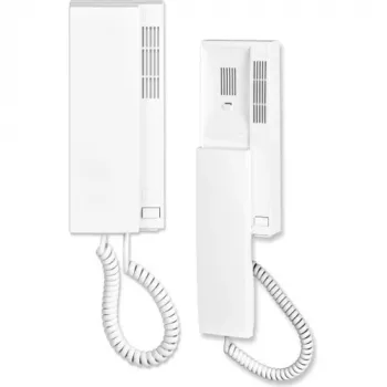 ACO INS-UP720B UNIFON - luuri, 1-painikkeinen digitaalinen ovipuhelinluuri, valkoinen