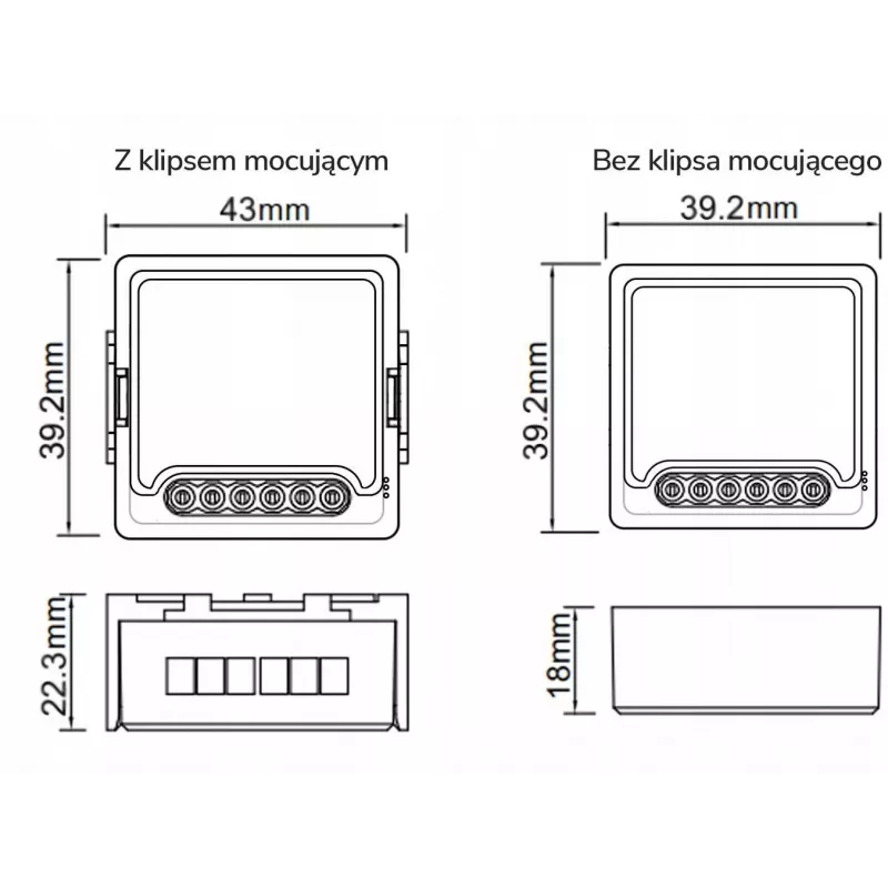 OXT T250G ZigBee autotallin oven anturimoduuli magneettikoskettimella TUYA Smart Life -sovellukseen