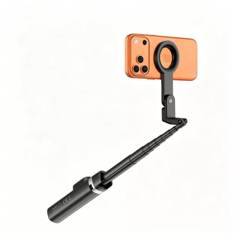 TECH-PROTECT L11S MagSafe Bluetooth selfie-tikku jalusta musta