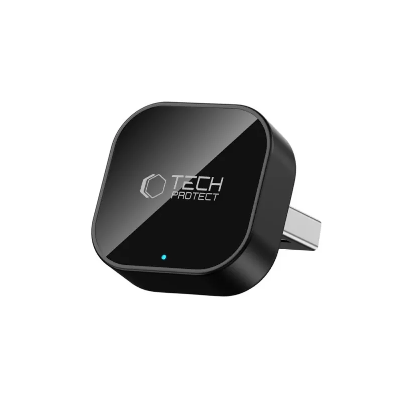 TECH-PROTECT ULTRABOOST CA01 Apple CarPlay / Android Auto -adapteri USB Bluetooth 5.4 mattamusta