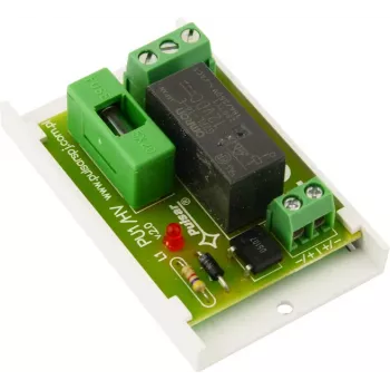 Pulsar AWZ514 relemoduuli, 1x SPDT, 10-16V DC, 1A, ruuviliittimet