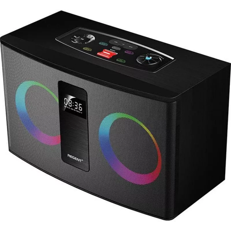 Ferguson Regent Power Audio 300BT RGB FM kannettava Bluetooth-kaiutin